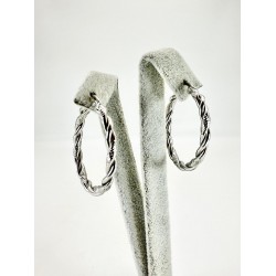 Gümüş Halka Küpe